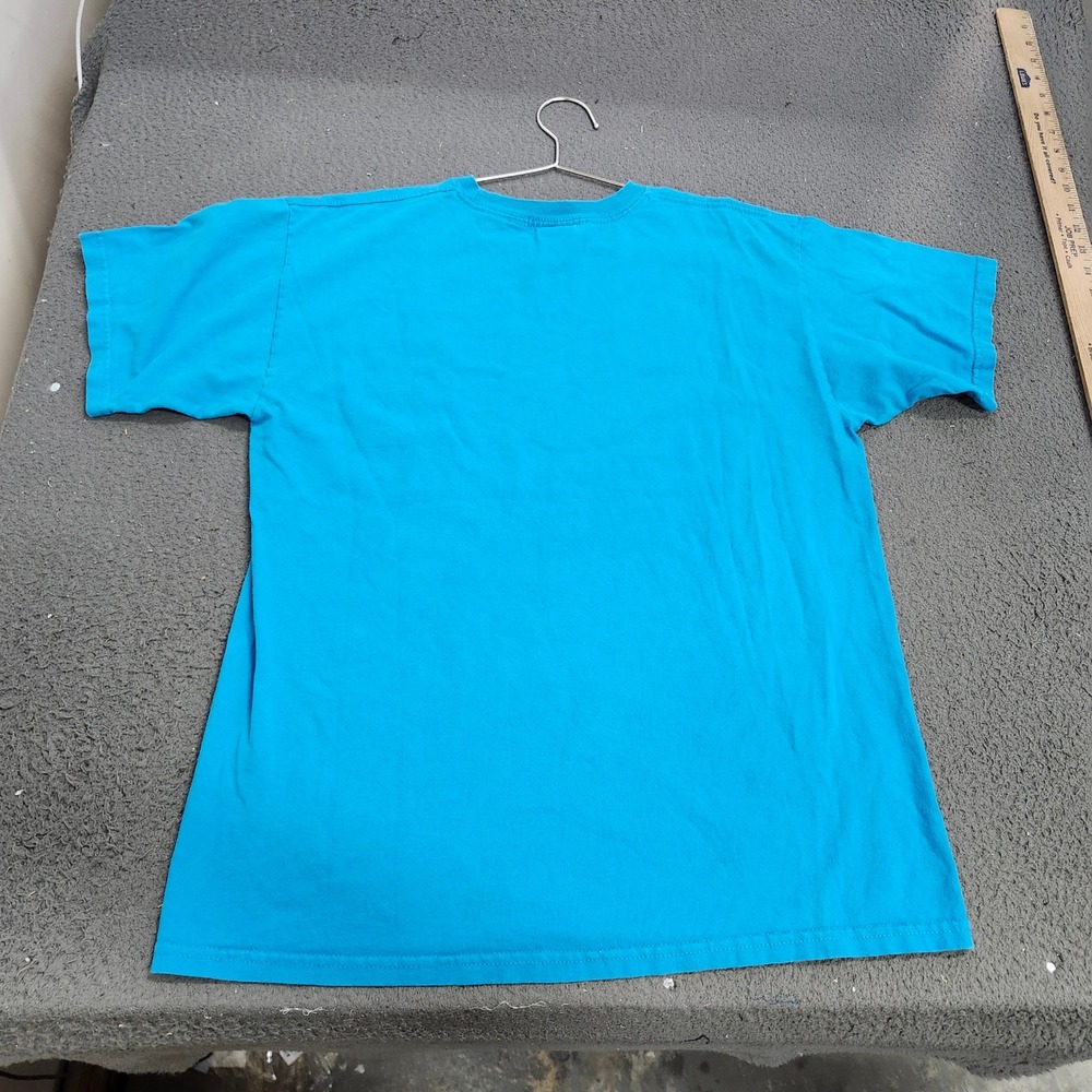 Upper Playground John Wayne Lil Wayne Tattoo Graphic Tee Blue Mens Medium - Picture 3 of 6